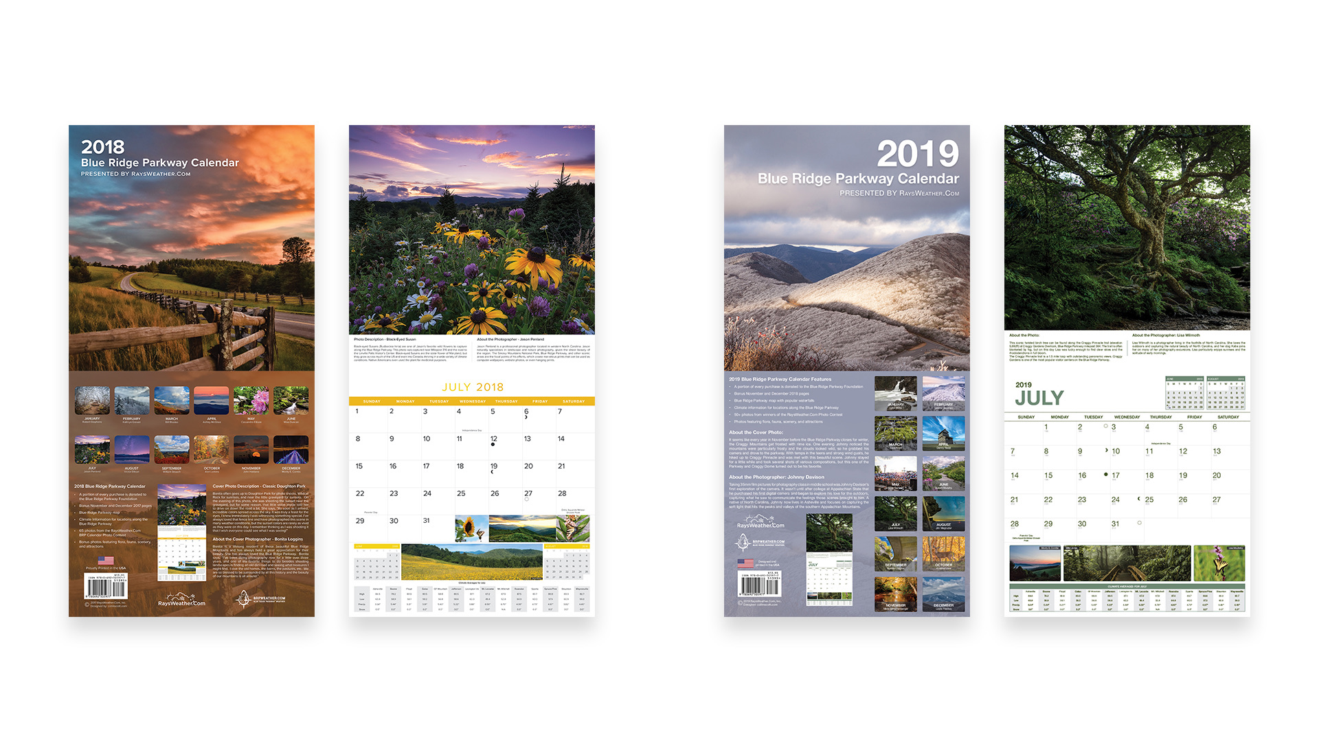 Blue Ridge Parkway Calendar — image 1