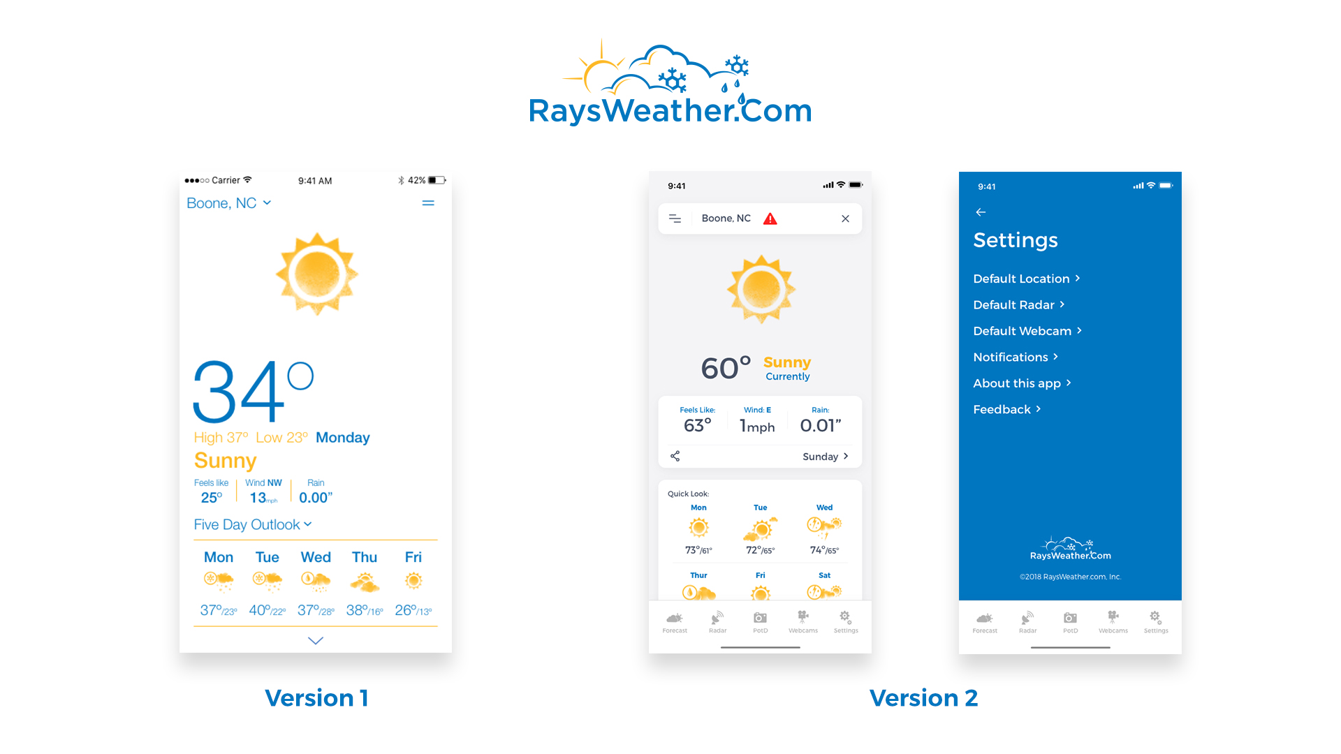 RaysWeather App — image 1
